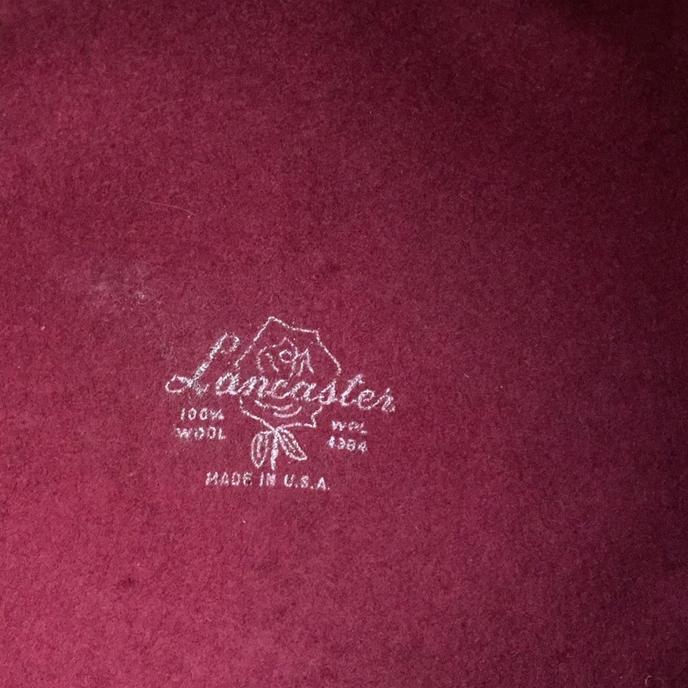 Lancaster 100% wool made in USA hat - Picture 7 of 8